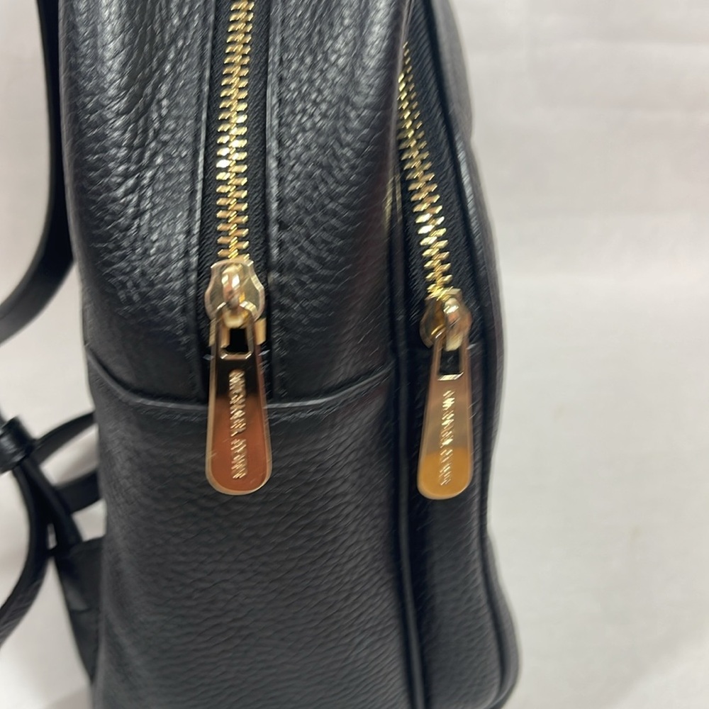 Michael Kors Leather Abbey Backpack - Picture 6 of 9